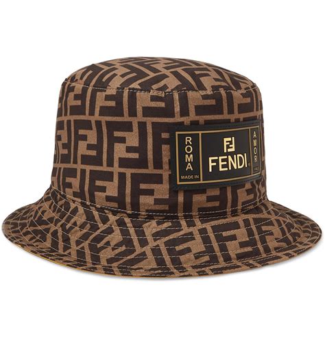 men fendi bucket hat|Fendi beanie men's.